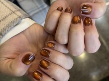 ランド ネイル 博多(LAND)/奥行きマグ×スキニーミラー