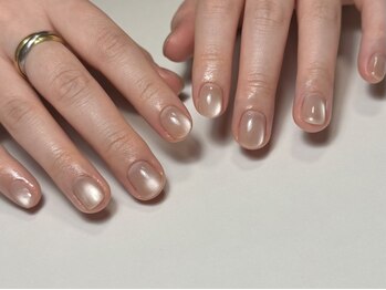 ネイルルームリラ 川崎(nailroom lilas)の写真/【職場でも浮かない、でもちゃんと可愛い】清潔感と美しさを指先に＊働く女性のための上質ネイルをお届け♪