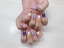 夏ネイル☆8500円【9350円税込】