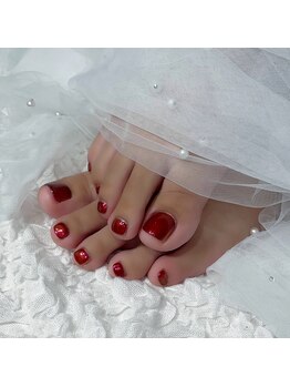 レイア 豊中店(Leia RISE HAIR BRAND)/フットミラーネイル