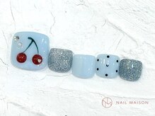 ネイルメゾン 池袋店(NAIL MAISON)/チェリーフット￥7500