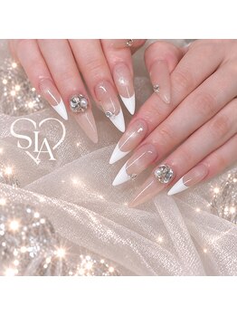 シア ネイル 本店(SIA NAIL)の写真/当日予約可【実力派Jr.ネイリスト在籍☆】Jr.長さだしメニューもご用意☆ご予算に合わせて選択できます♪