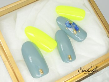 (503)シェル＆天然石アート