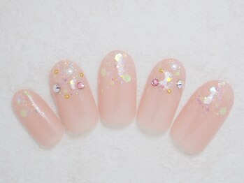 シックネイル(CHIC nail)/ホロ&ストーン ブライダル