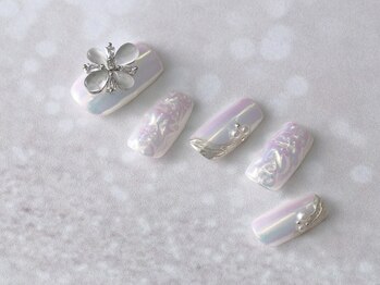 ソウ 難波店 nail salon Sou/オーロラ☆nail