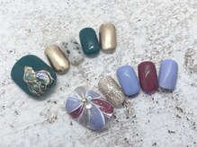 タネモト(Tanemoto)/7月フットネイル¥7700