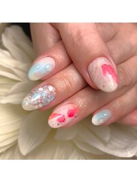 金魚アートネイル