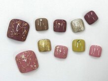 ネイルサロン クイール 小山店(NAIL SALON QUILL)/ワンカラー＆ミラー