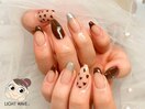 フレンチネイル×ハート♪