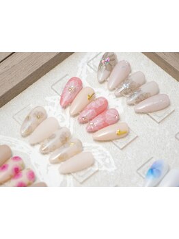 手描きアートが得意なサロン