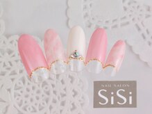 シシ(SiSi)/逆フレンチ＆大人マーブル★