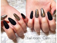 ネイルルーム カーム(nail room Calm)/BLACK★mirror