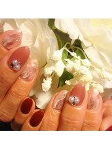 マール(MeaR)/大理石ネイル♪