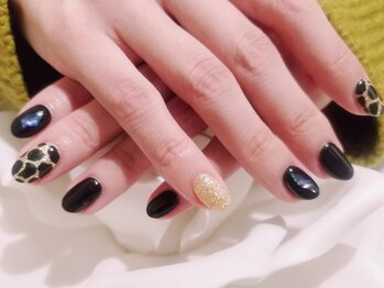キープ ネイルサロン(KEEP)/ジラフ柄♪