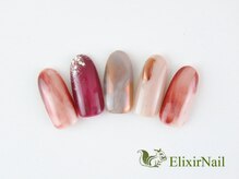 エリクサーネイル 五反田(Elixir Nail)/定額a シンプル/クーポン使用