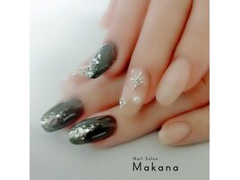 シアーBLACKネイル