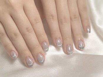 ネコ ネイル(NEKO NAIL)/マグネットフレンチ
