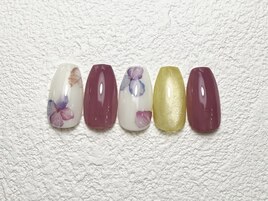 押し花ネイル