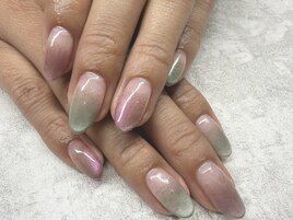 マググラデ×ラメ