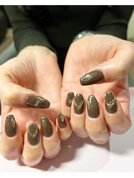 アウラ 新宿西口店(aura)/ネイリスト吉野★お客様ネイル