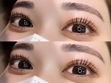 ネオリーブテラス 仙川店(Neolive terrace & Lavie EYELASH)/パリジェンヌ+アイブロウ￥9100