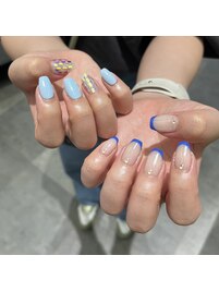 お客様ネイル/サマーネイル