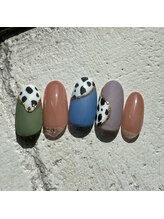 ローザネイル(Rosa Nail)/カラフルダルメシアン