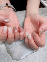 ステムネイル 下北沢(stem nail)/ハートホロ　ナチュラルカラー