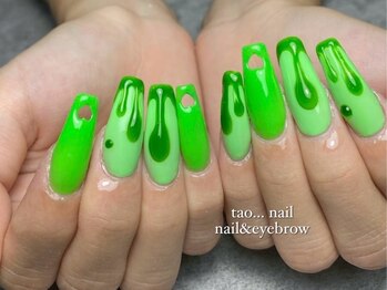 タオドットネイル(TAO...nail)の写真/【Hikari/Akane限定★長さ出し10本+フリーアート¥13000】デートにもピッタリ♪とびっきり愛らしい指先へ★