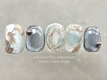 クレオ 中目黒店(Cleo)/【インク×マグネットネイル】