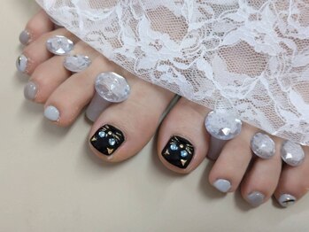 はあとねいる 松戸駅前店の写真/足元から気分UP!フットネイル定額4400円◎130種以上のデザイン♪