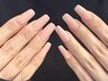 【長さだし10本】シンプル上品美爪　スカルプorチップ（カラー込アート別途）
