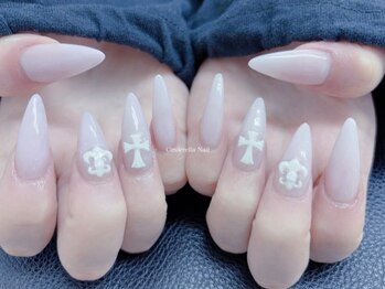 【スカルプ長さだしネイル】