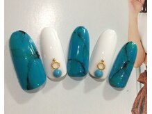 ネイルサロン リリオ(Nail Salon Ririo)/ターコイズネイル
