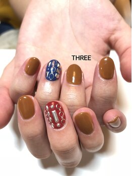 ネイルアンドまつげエクステ専門サロン スリー(THREE)/ワンポイント