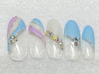 ネイルサロン 爪/春ネイル