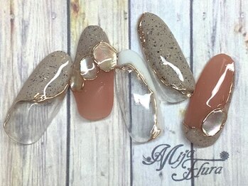 ホームネイルサロン 戸田 ミハ フルーラ(Home Nail Salon Mija Flura)/ラグジュアリー Y195L