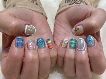ネイルズ ララ(nails Lala)/がちゃがちゃネイル