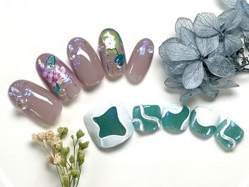 ボボカ(BOVOKA)/梅雨っぽハンド&フットset