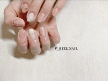 ホワイトネイル(WHITE NAIL)/チェックネイル/持ち込み