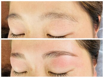 ハリウッドブロウリフト ブリリアン 大阪なんば(HBL)/毛流れを整えてWAXでキレイに