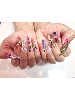 長さ出しのできるサロン