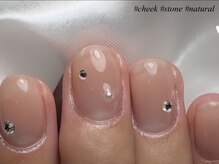 エフネイル(f.nail)/ナチュラルチークネイル