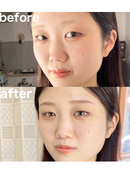 美ラボ リッチエンジェル/韓国セミアーチ眉