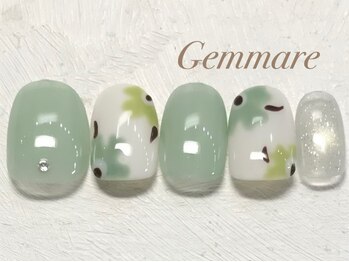 ジェンマーレ 青葉台店(Gemmare)/マリメッコ風ネイル