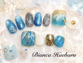 ビアンカ 沖縄南風原店(Bianca)の写真/《シンプル~トレンドデザイン、豊富にご用意♪》初回オフ無料/カラーチェンジ◎ネイルをお得に楽しめる☆