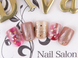 キラキラフットネイル 9500