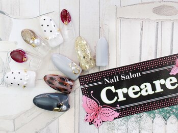 クレアーレ(Creare)/ドット　アニマル　ネイル
