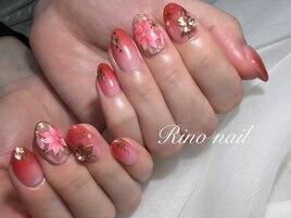 クリスマスネイル