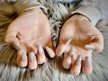 ルビーネイル 太閤通駅店(RUBY NAIL)/　シンプルデザイン10本スカルプ